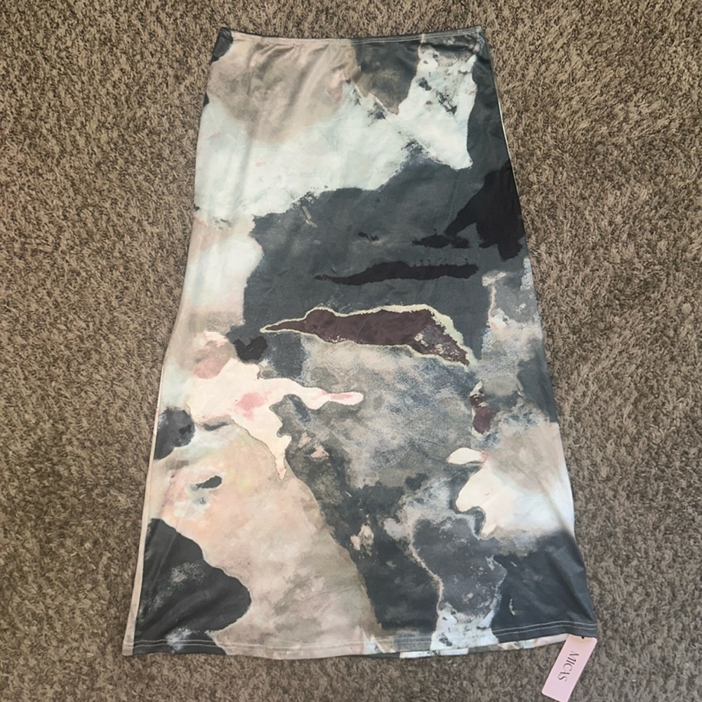 Micas marbled skirt